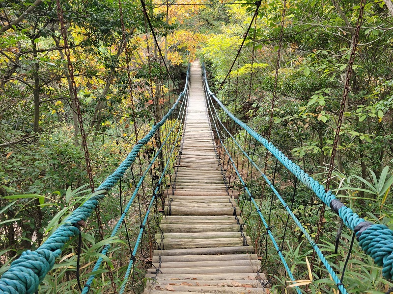 大谷つり橋|渋川動物公園